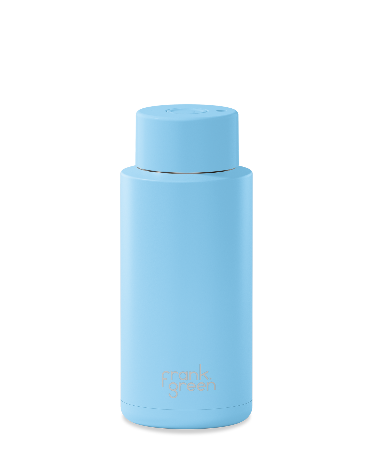 34oz Bottle with Button Lid