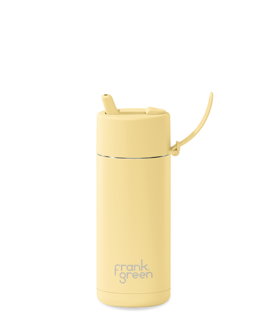 16oz Bottle with Flip Straw Lid