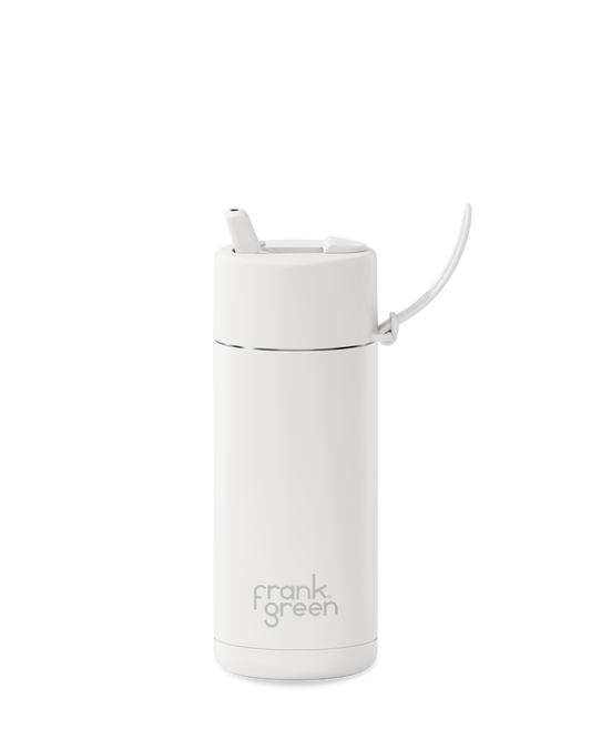 16oz Bottle with Flip Straw Lid