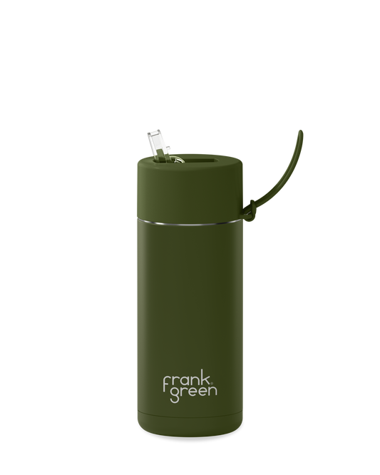 16oz Bottle with Straw Lid