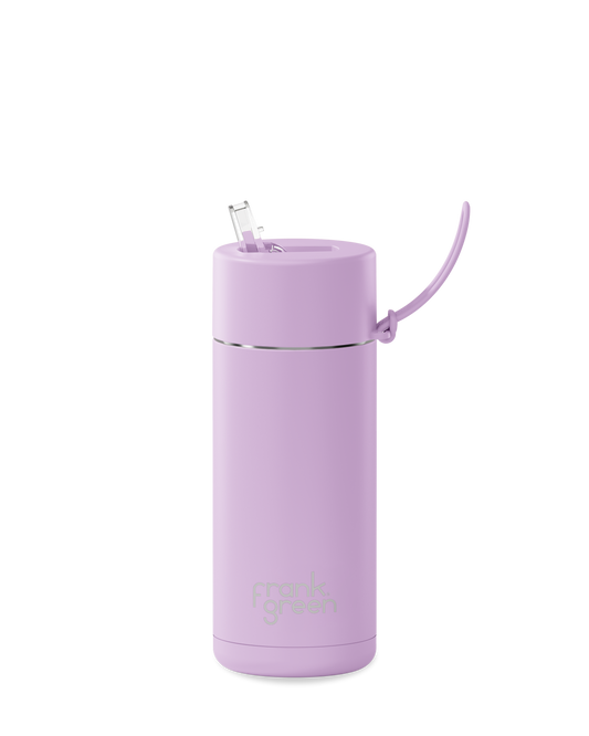 16oz Bottle with Straw Lid