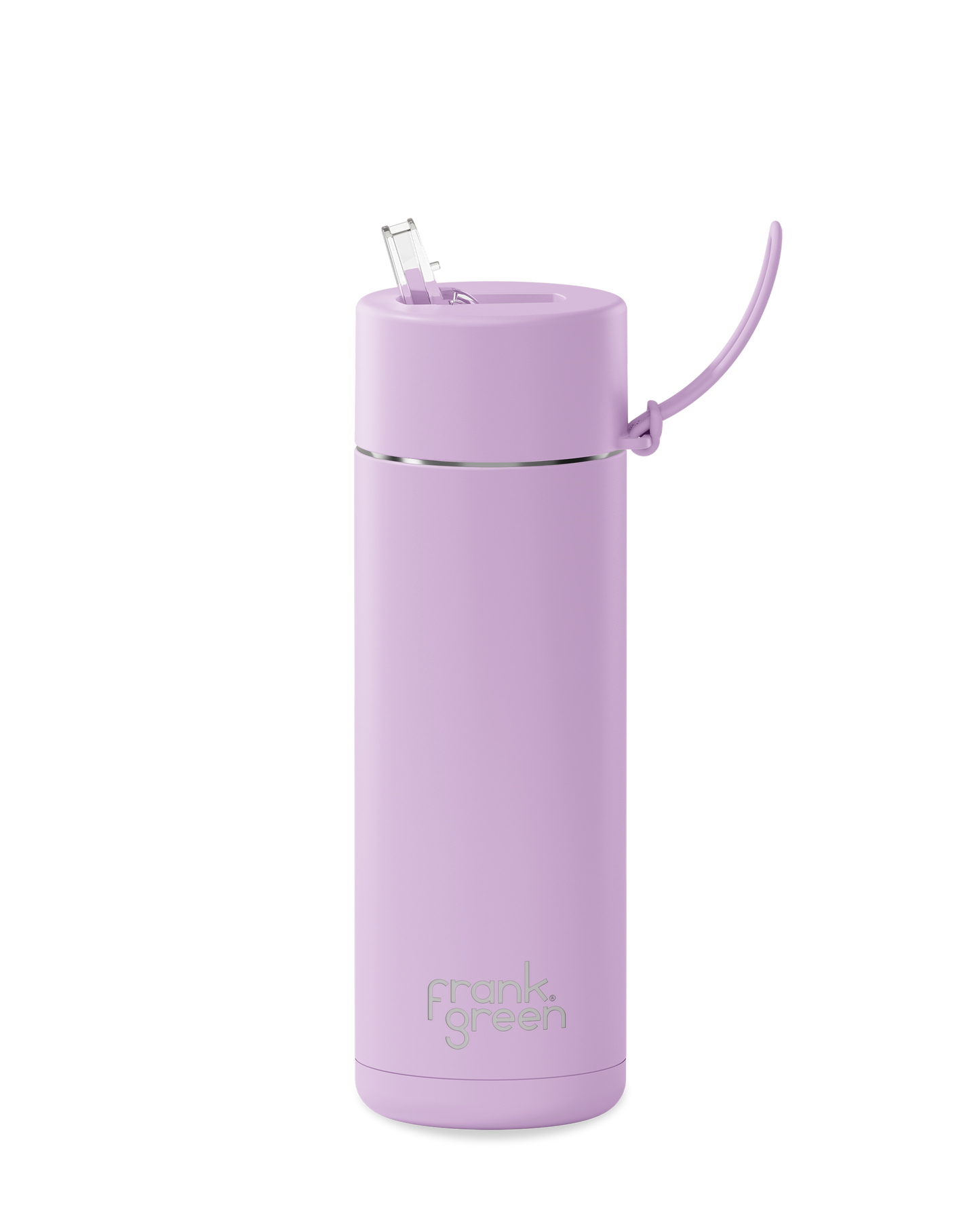 20oz reusable water bottle with Straw Lid in Lilac Haze