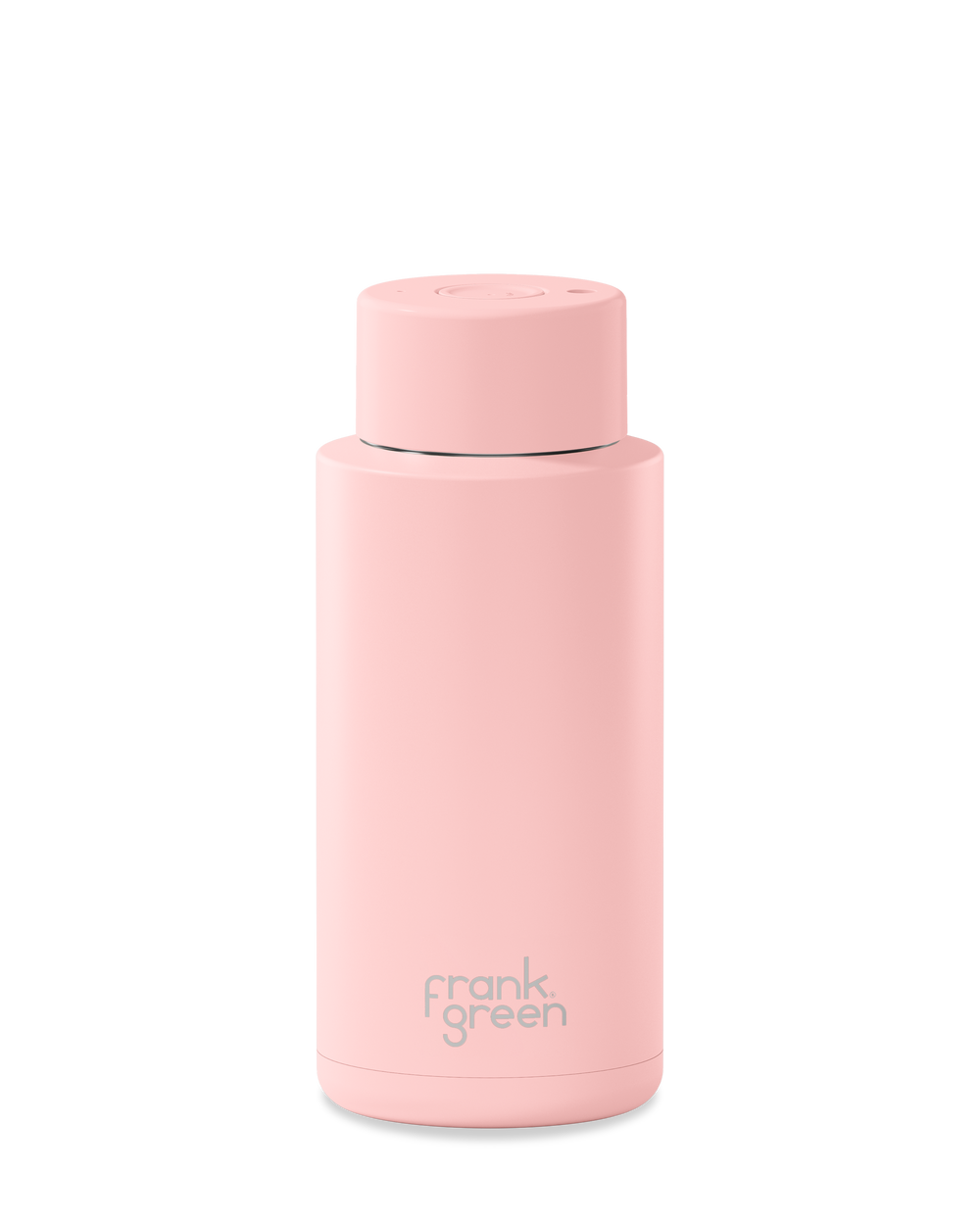 34oz Bottle with Button Lid