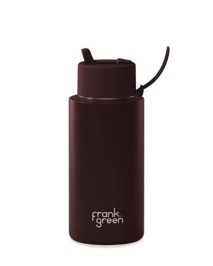 34oz Bottle with Flip Straw Lid