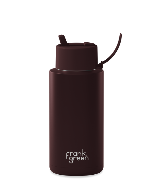 34oz Bottle with Flip Straw Lid