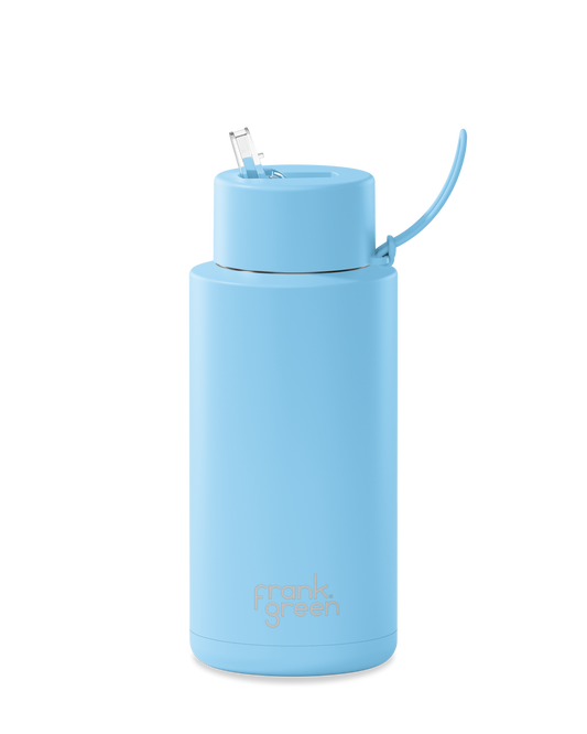 34oz Bottle with Straw Lid