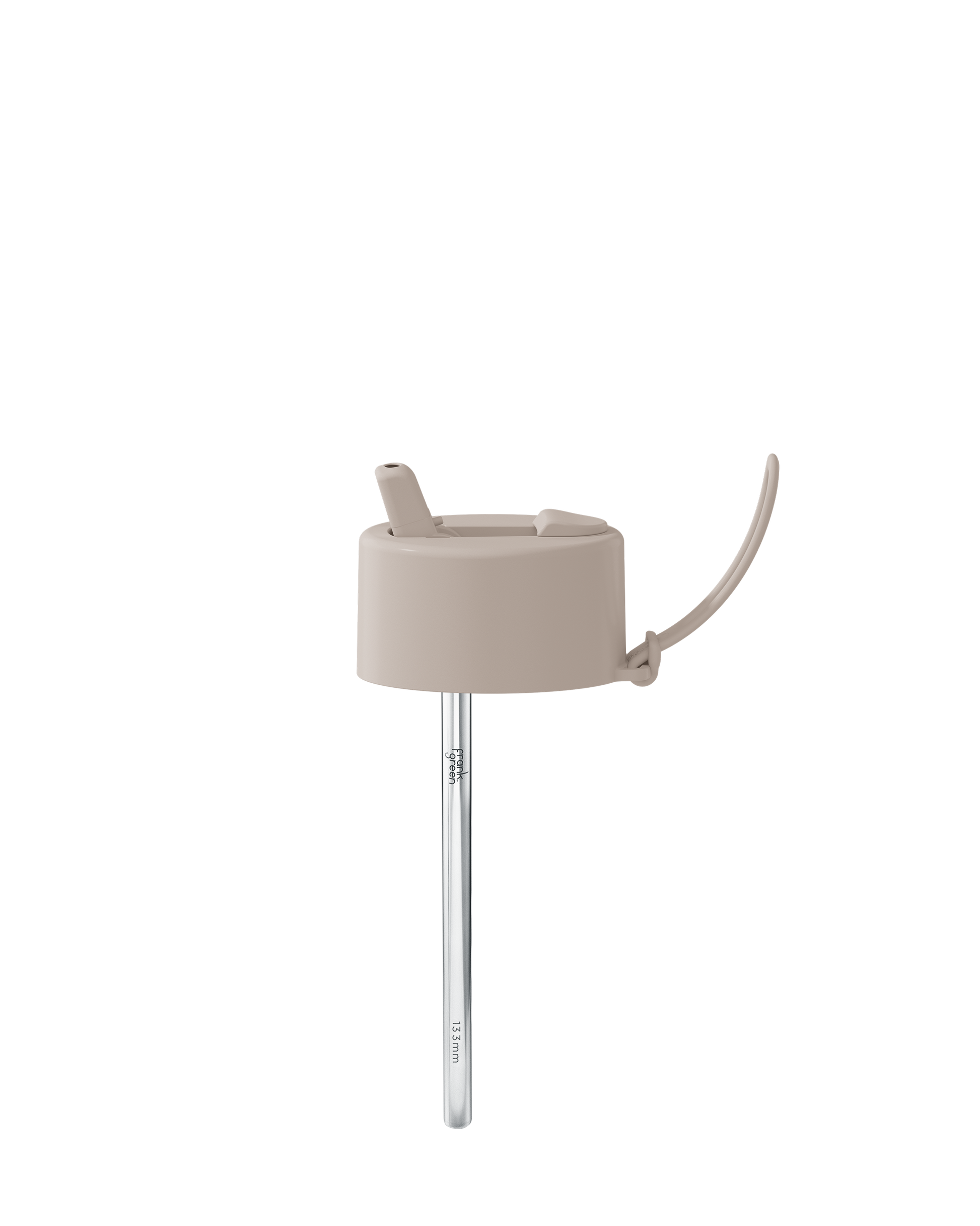 Flip Straw Lid with Strap & Straw - 16oz / 475ml