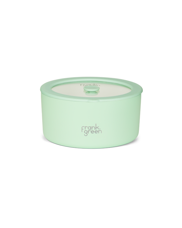 Stainless Steel Bowl with Glass Lid - 1,500ml
