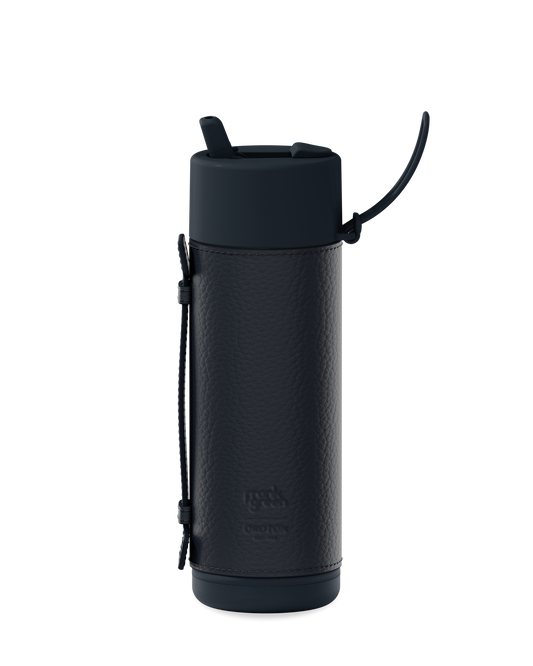 Oroton Leather Sleeve + Ceramic  - 20oz / 595ml (Block Colour)