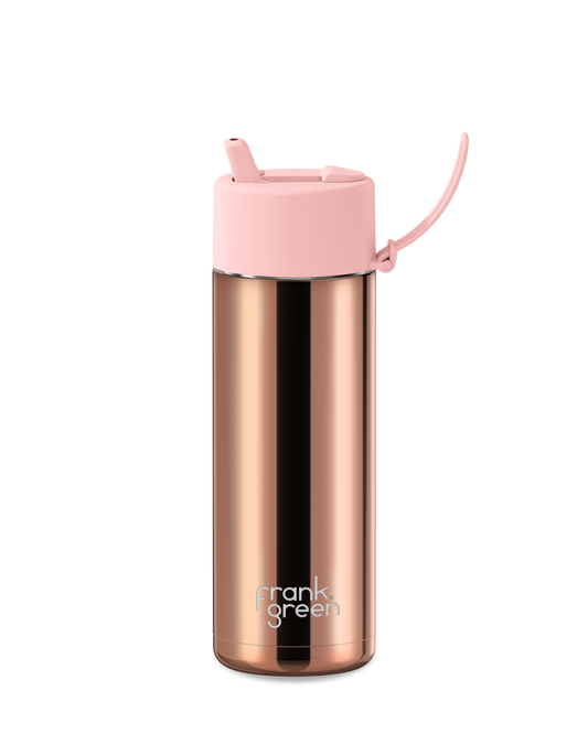 Chrome Ceramic Reusable Bottle - 20oz / 595ml