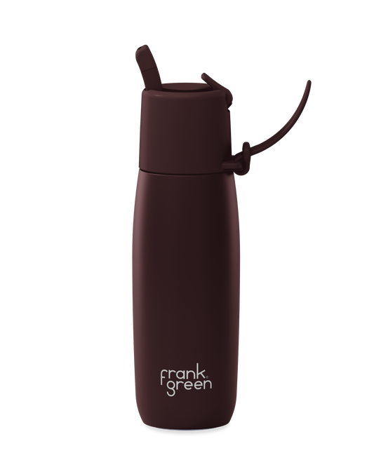 Chocolate | 20oz frank green, resuable water bottle