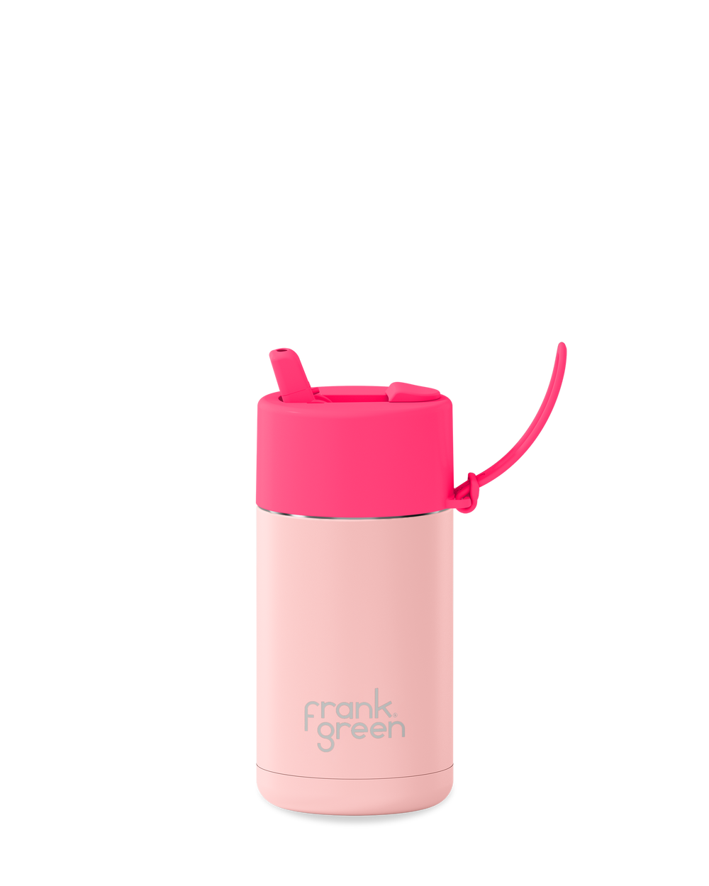 12oz Bottle with Flip Straw Lid