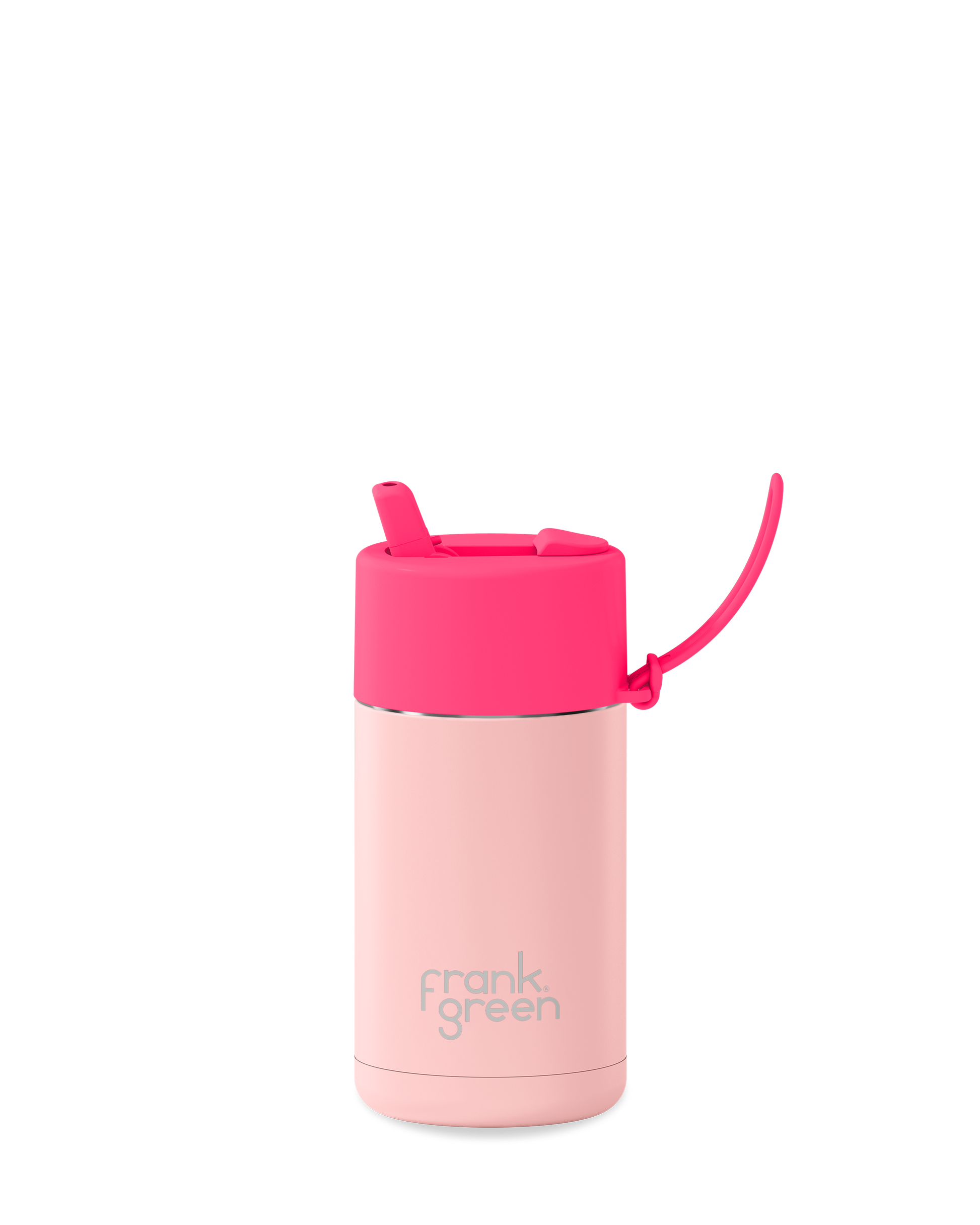 12oz Bottle with Flip Straw Lid