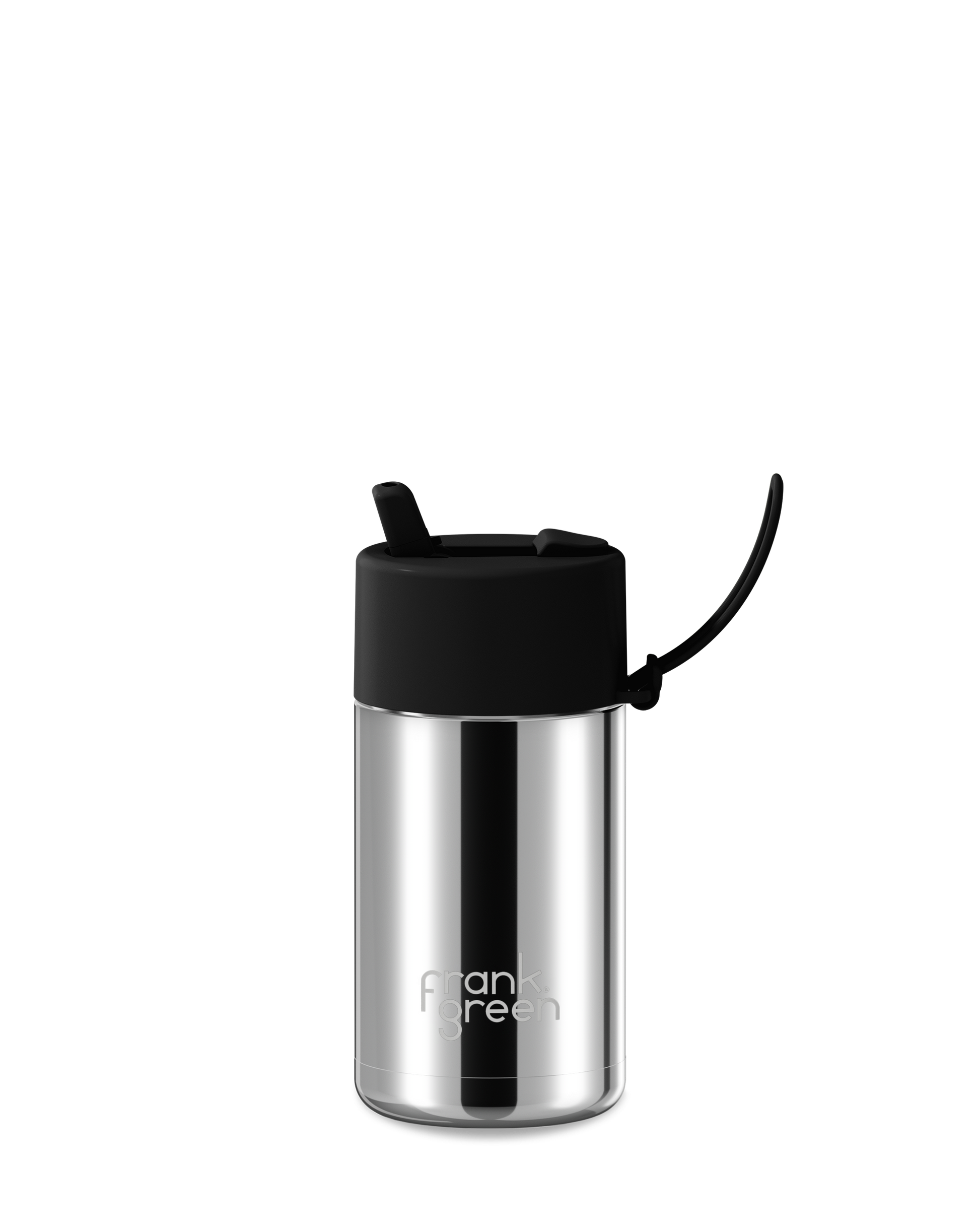 12oz Bottle with Flip Straw Lid