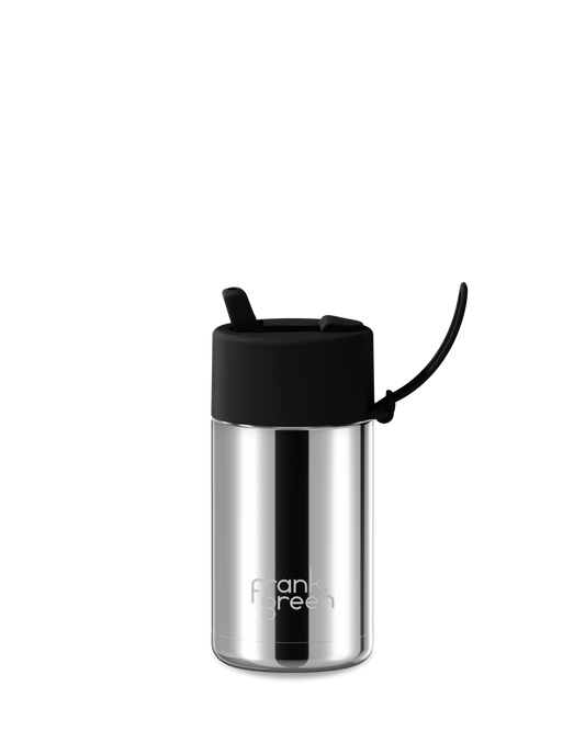 12oz Bottle with Flip Straw Lid