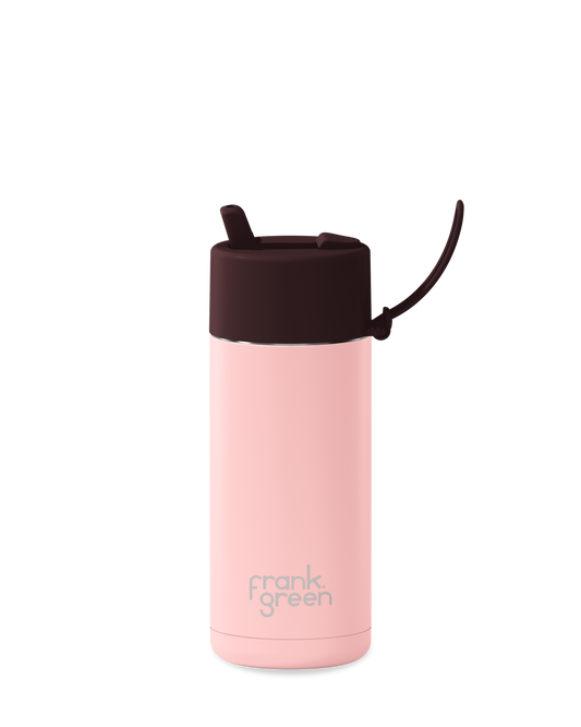 16oz Bottle with Flip Straw Lid