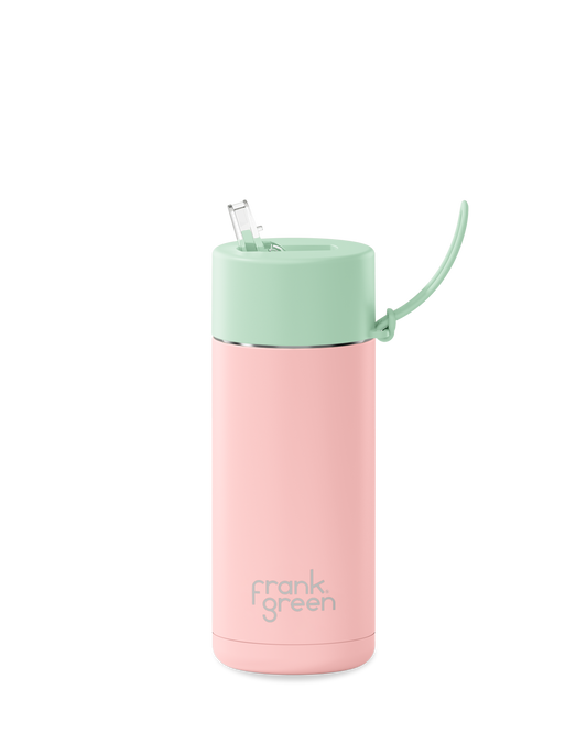 16oz Bottle with Straw Lid