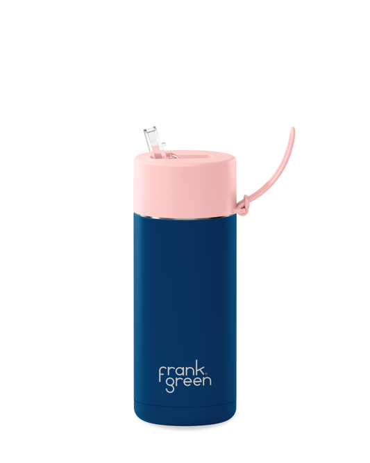 16oz Bottle with Straw Lid