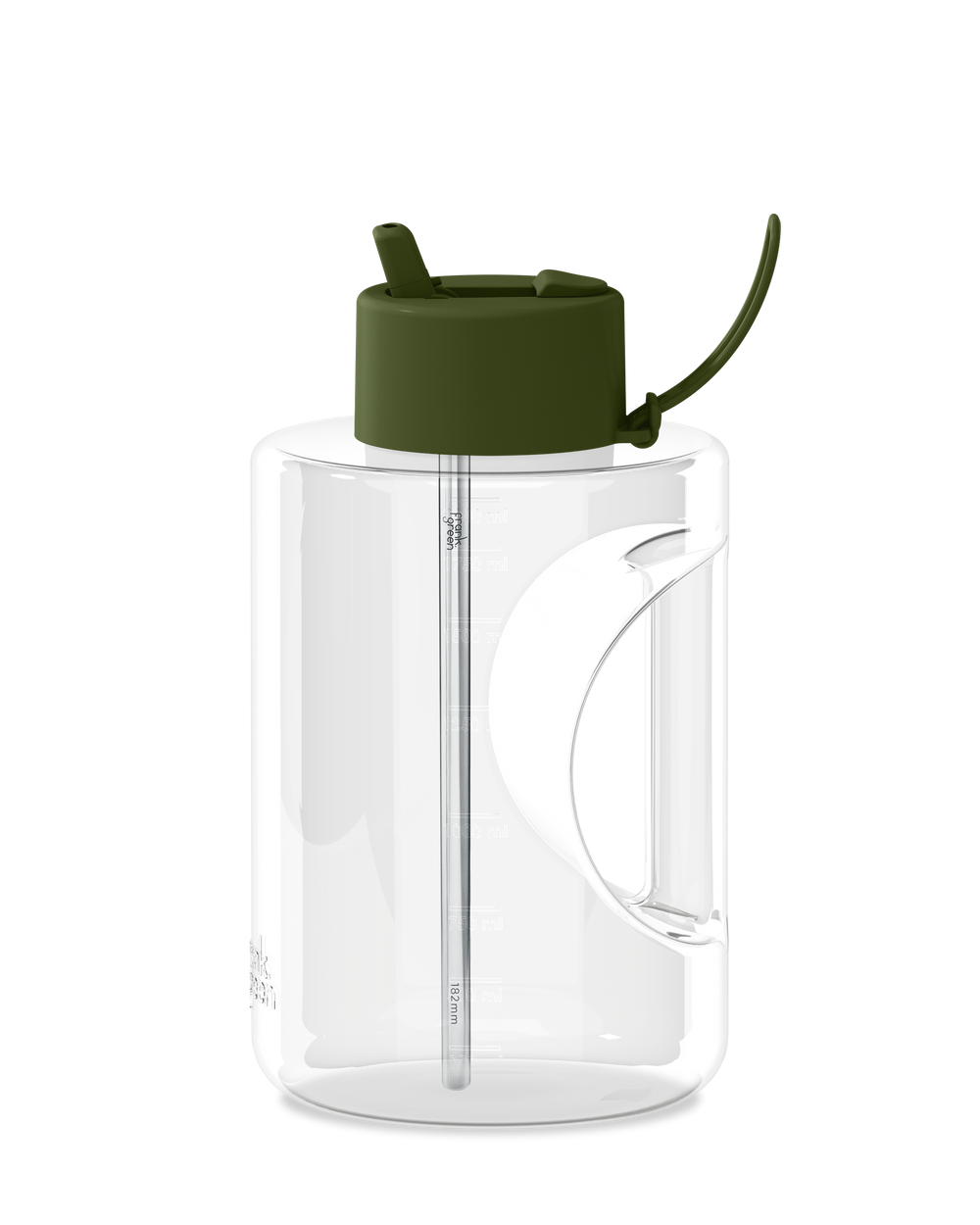 2L Titan Bottle with Flip Straw Lid