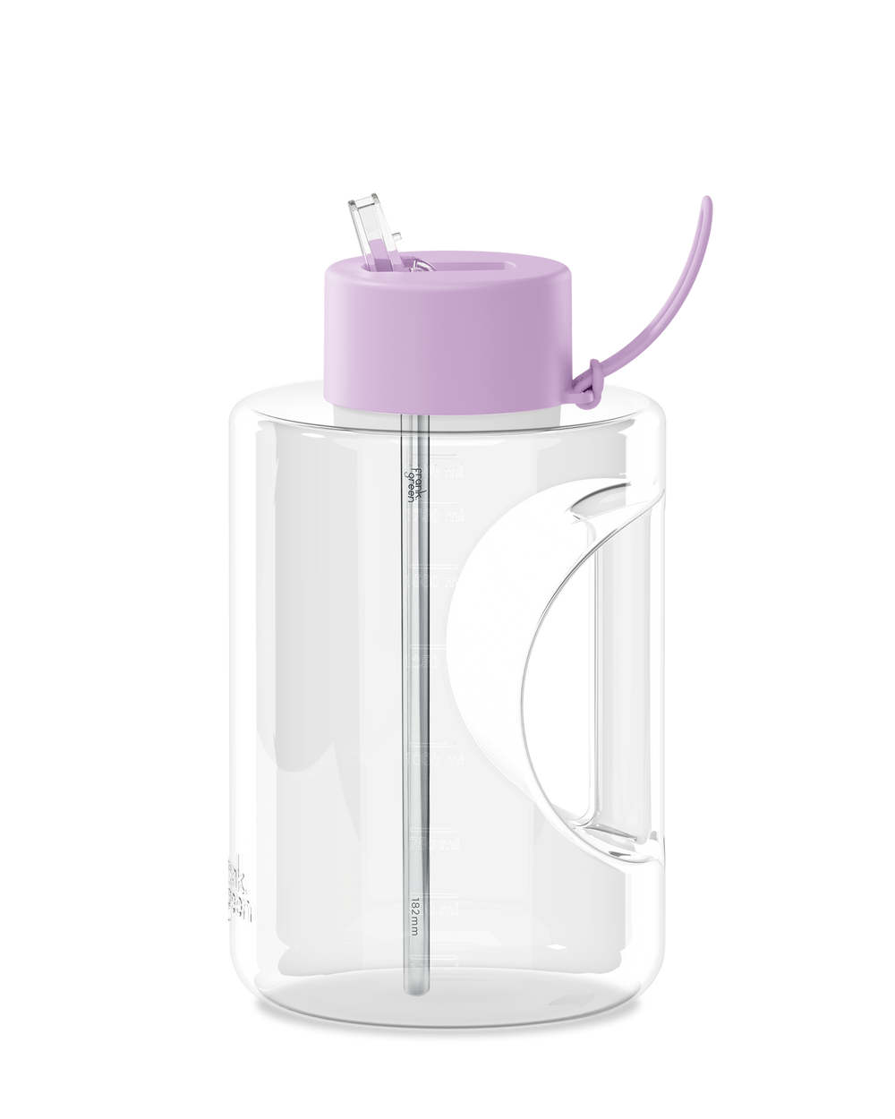 2L Titan Bottle with Straw Lid