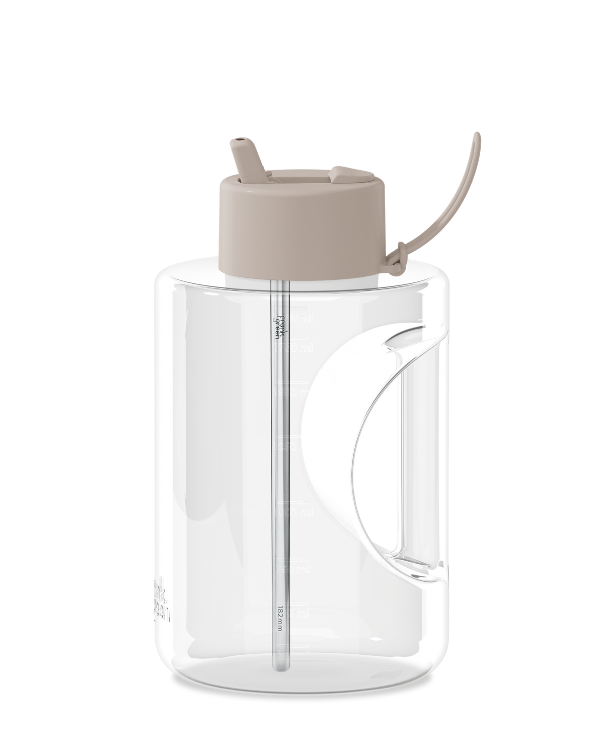 2L Titan Bottle with Flip Straw Lid