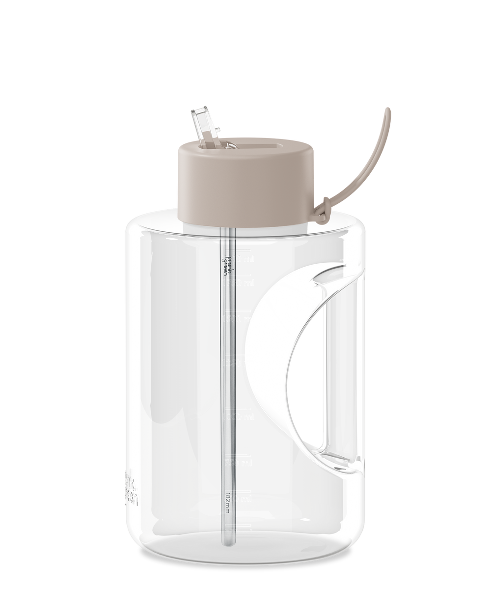 2L Titan Bottle with Straw Lid