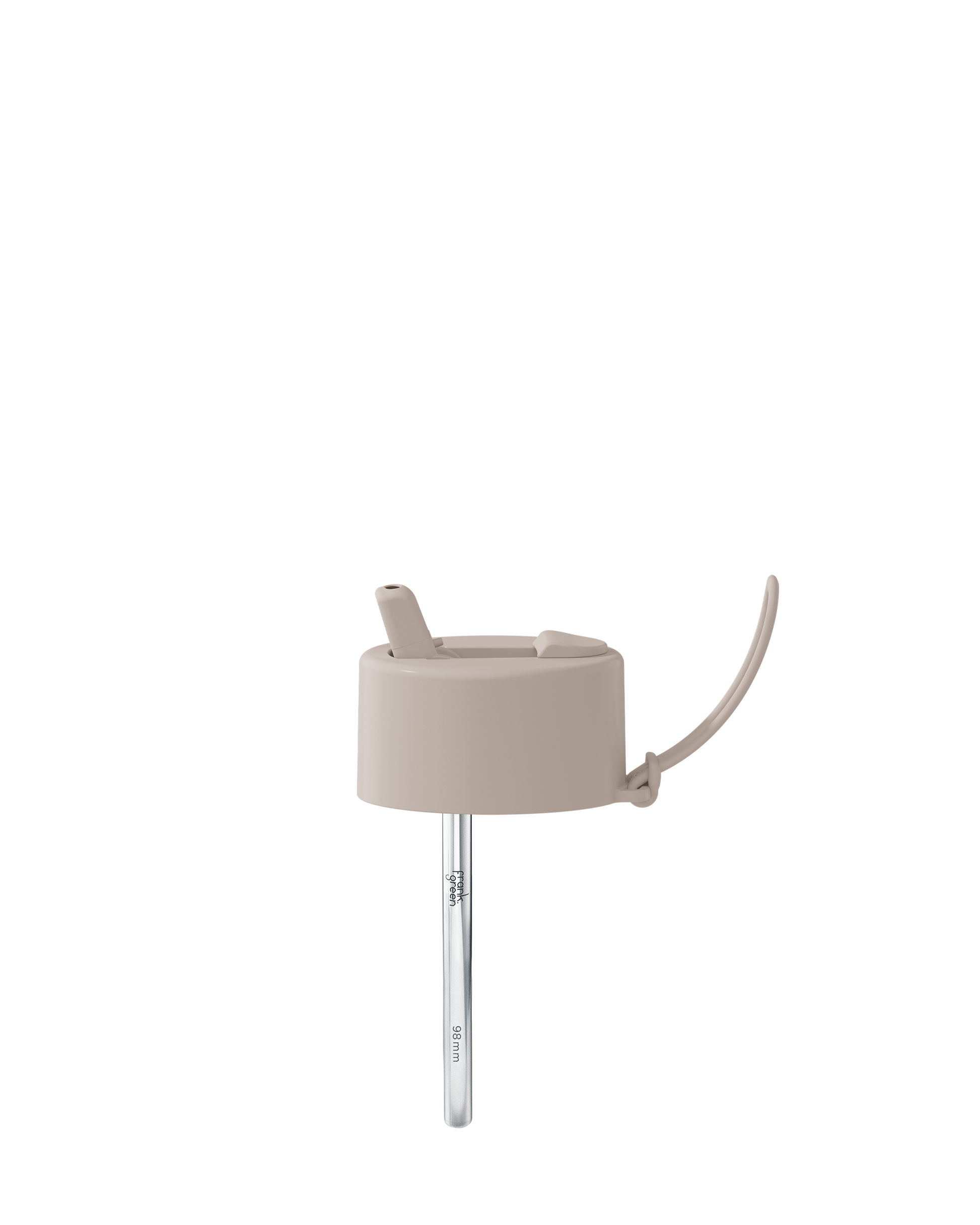 Flip Straw Lid with Strap & Straw - 12oz / 355ml