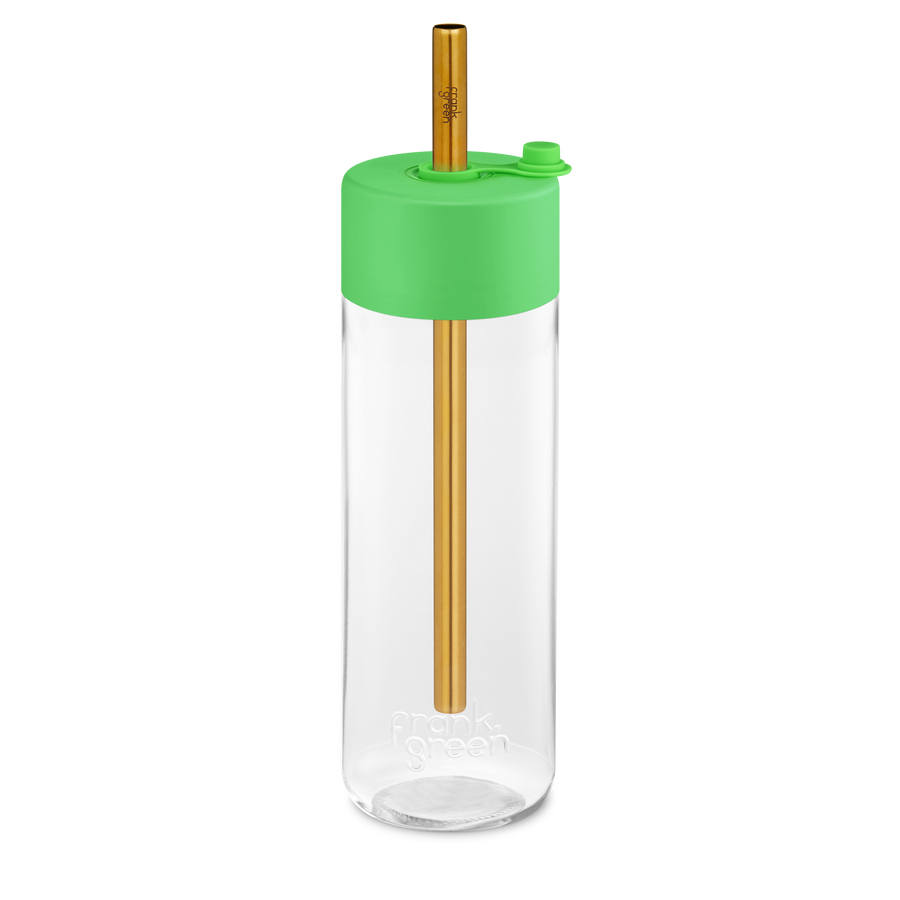 Buy Frank Green Water Bottle STRAW Lid 34oz/1 Litre - Harbor Mist – Biome  New Zealand Online
