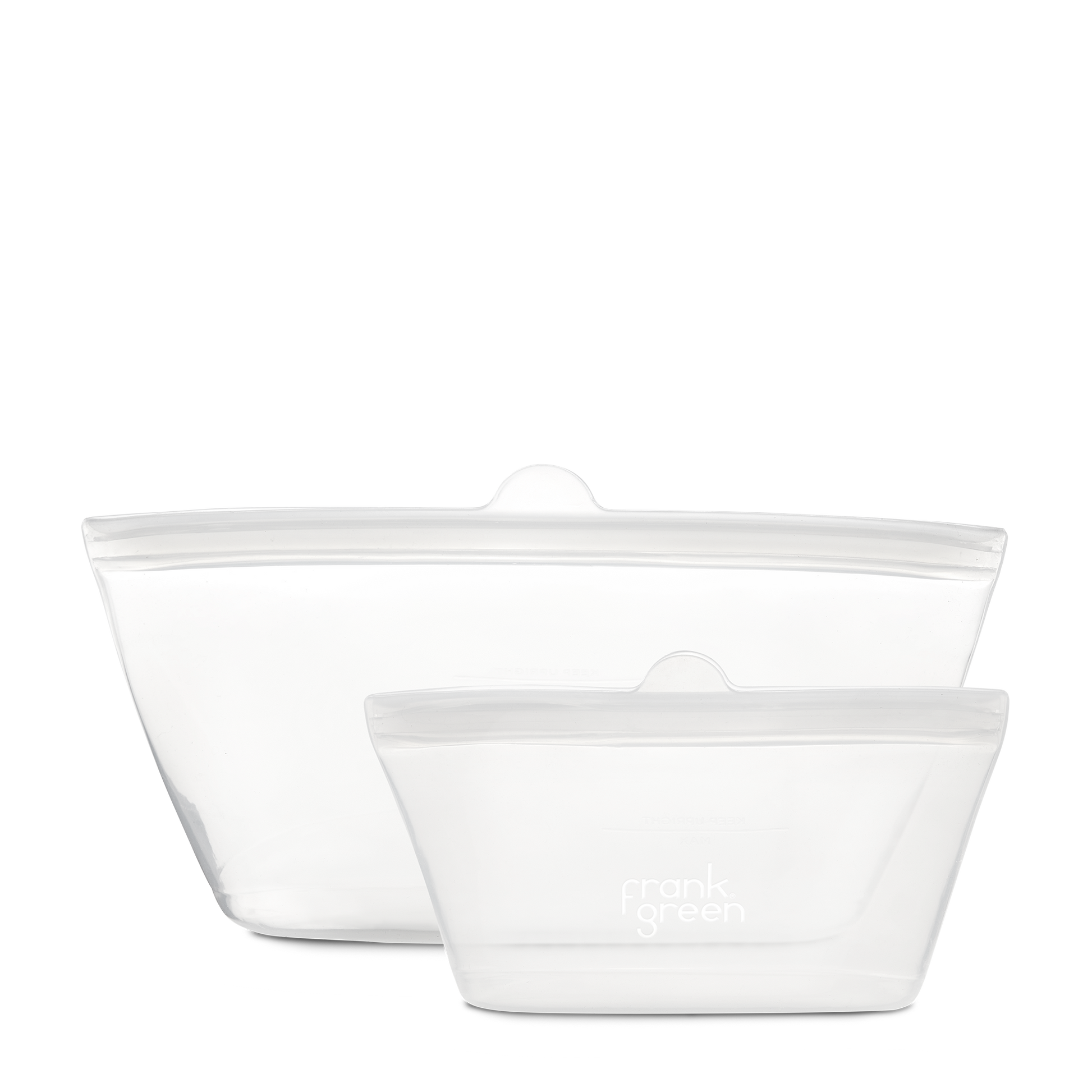 Reusable Silicone Storage Bags (2 Pack)