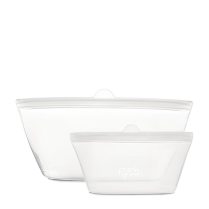 Reusable Silicone Storage Bags (2 Pack)
